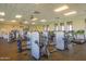 Well-equipped gym provides residents with multiple exercise machines and free weights at 12733 W Mine Trl, Peoria, AZ 85383