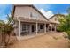 Enjoy the outdoors under this covered patio, ideal for relaxation or entertainment with a dining set at 16036 N 11Th Ave # 1126, Phoenix, AZ 85023