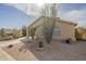 Cozy single-story home featuring xeriscape landscaping with native desert plants and gravel ground cover at 1793 E Desert Inn Dr, Chandler, AZ 85249