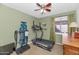 Workout room featuring treadmill, and natural light at 1918 E Williams Dr, Phoenix, AZ 85024