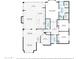 Detailed floor plan showcasing the layout with dimensions for rooms including kitchen, bedrooms, and living areas at 19927 N 108Th Ln, Sun City, AZ 85373