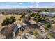 An aerial view shows community park with playground, walking trails, and landscaping at 2726 S Keene --, Mesa, AZ 85209