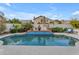 Backyard pool with patio and landscaping, creating a serene outdoor oasis at 3482 W Shannon St, Chandler, AZ 85226