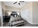 Calming bedroom with neutral paint, plush carpet, white trim, and a closet with sliding doors at 44327 N 43Rd Dr, Phoenix, AZ 85087