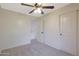 Spacious bedroom with a ceiling fan at 509 W Princeton Ave, Gilbert, AZ 85233