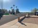 Picturesque street view featuring mature landscaping, well-kept sidewalks, and beautiful homes at 5318 W Aire Libre Ave, Glendale, AZ 85306