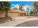 Attached two-car garage with extra space on a well maintained lot at 9090 N 86Th Pl, Scottsdale, AZ 85258