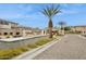 Wildhorse Estates community entrance, with attractive signage, landscaping, and paved road at 9370 E Wethersfield Rd, Scottsdale, AZ 85260