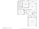 Detailed floor plan showcasing the layout of the home's rooms, including the screened porch and primary bedroom suite at 12515 W Prospect Dr, Sun City West, AZ 85375