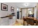 Dining area with tile floors, seating for four, and wall decorations at 1546 W Polk St, Phoenix, AZ 85007