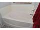 Large white bathtub with chrome fixtures at 1813 N Lewis Pl, Casa Grande, AZ 85122