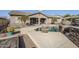 Backyard with swimming pool and spa, perfect for enjoying outdoor living at 20187 E Sonoqui Blvd, Queen Creek, AZ 85142