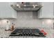 The kitchen features a stainless steel range hood and granite countertops at 3932 E Torrey Pines Ln, Chandler, AZ 85249