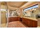 This luxurious bathroom boasts double vanities, elegant lighting, and stylish decor at 41731 N Stone Cutter Dr, Scottsdale, AZ 85262