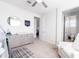 Bright Bedroom with gray dresser and changing table and 'Long Live Boyhood' banner at 5139 S Bridal Vail Dr, Gilbert, AZ 85298