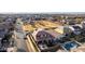 An aerial view shows the home's proximity to a playground and park in the neighborhood at 5539 S Verde --, Mesa, AZ 85212