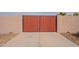 Private gate and fence with concrete foundation for added security at 6786 W Appaloosa Trl, Coolidge, AZ 85128