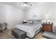 Serene bedroom featuring a cozy bed, elegant decor, and soft lighting at 6890 W Remuda Dr, Peoria, AZ 85383