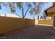 Private paved back patio offers ample space and a tranquil outdoor environment at 7130 W Linda Ln, Chandler, AZ 85226