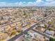 Wide aerial shot of a residential area, showing neat streets, houses, and a well-planned community layout at 790 N Meadows Dr, Chandler, AZ 85224