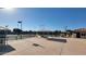 Outdoor tennis courts and shaded picnic area offering a social recreational area at 7950 E Keats Ave # 150, Mesa, AZ 85209