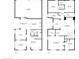 Detailed floor plans showcasing the layout of both the first and second floors with labeled rooms and dimensions at 964 S Henry Ln, Gilbert, AZ 85296