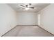 Bedroom with neutral carpet and ceiling fan at 9703 W Forrester Dr, Sun City, AZ 85351