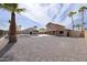 Beautiful backyard features a pool area, covered patio, storage shed, and landscaping at 15039 S 28Th St, Phoenix, AZ 85048