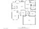 Detailed floor plan showcasing the layout of the bedrooms, kitchen, living areas, and attached garage at 1835 E Brookwood Ct, Phoenix, AZ 85048