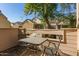 Outdoor patio area with table and chairs, ideal for relaxing and enjoying the outdoors at 2035 S Elm St # 217, Tempe, AZ 85282