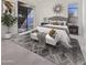 Serene bedroom featuring a private outdoor access and stylish decor at 22436 N 48Th St, Phoenix, AZ 85054
