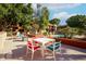 Beautiful community area with outdoor seating near the refreshing swimming pool at 3031 N Civic Center Plz # 261, Scottsdale, AZ 85251
