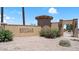 Seville Golf & Country Club entrance features stone accents, lush landscaping, and clear signage at 3716 E Andre Ave, Gilbert, AZ 85298