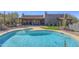 Resort-style pool area with desert views, perfect for relaxation and entertaining at 40445 N 32Nd St, Cave Creek, AZ 85331