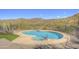 Stunning kidney shaped pool and spa with desert mountain views, perfect for luxurious outdoor living at 40445 N 32Nd St, Cave Creek, AZ 85331
