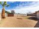 Large backyard with potential for landscaping and outdoor activities at 4813 N 62Nd Ave, Phoenix, AZ 85033