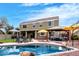 Beautiful pool area, complete with a gazebo and outdoor seating, ideal for enjoying the outdoors at 12162 W Dreyfus Dr, El Mirage, AZ 85335