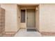 Close-up of the home's front door and entryway at 12530 W Jackson St, Avondale, AZ 85323