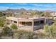 Gorgeous custom home featuring a covered patio with desert landscaping and mountain views at 15241 E Pageland Cir, Fountain Hills, AZ 85268