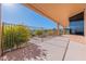 A spacious covered patio perfect for entertaining and enjoying the Arizona weather at 15241 E Pageland Cir, Fountain Hills, AZ 85268