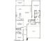 Detailed floor plan showcasing the layout of the house, including room dimensions and layout at 17555 W Glenhaven Dr, Goodyear, AZ 85338