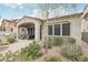 Outdoor patio featuring stylish seating, a barbecue grill, and lush greenery, ideal for entertaining at 18282 N 92Nd St, Scottsdale, AZ 85255