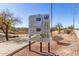 Park sign for Quail Run Basin Park with hours and rules at 18421 N 12Th Way, Phoenix, AZ 85022