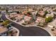 Charming two-story home featuring manicured landscaping, a private pool, and a spacious backyard at 3274 E Isaiah Ct, Gilbert, AZ 85298