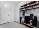 A mud room with shelving and storage for golf equipment and shoes at 4455 S Matter --, Mesa, AZ 85212