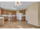 Bright kitchen featuring an island and ample cabinetry at 44983 W Sage Brush Dr, Maricopa, AZ 85139