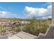 This balcony features neighborhood views from a second story space at 4822 S Gold Canyon Dr, Gold Canyon, AZ 85118