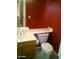 Bathroom with a toilet and a sink at 5640 E Bell Rd # 1081, Scottsdale, AZ 85254