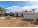 Backyard showcasing a shed, fenced area, and pool area for outdoor activities at 9033 N 15Th Dr, Phoenix, AZ 85021