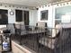 Covered deck with grill and comfortable seating at 111 S Greenfield Rd # 426, Mesa, AZ 85206